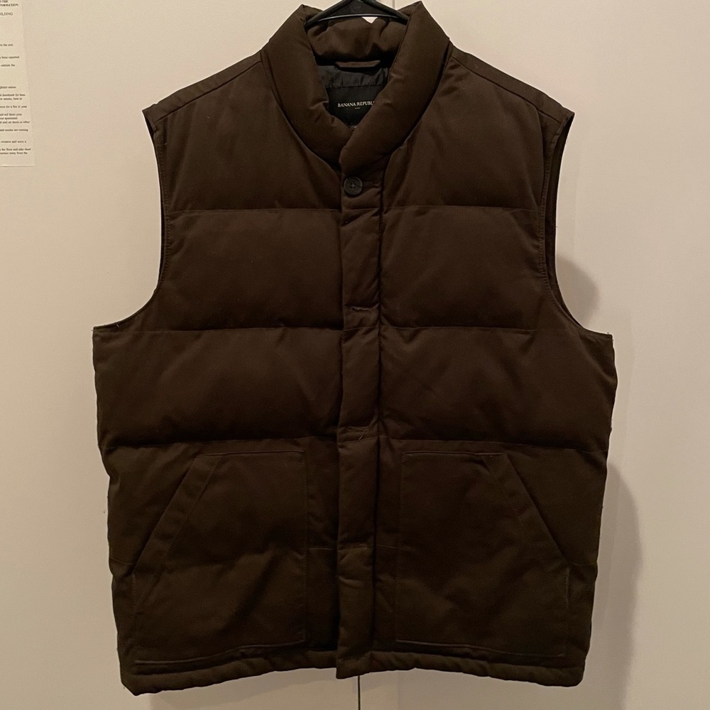 Puffer vest - Olive green